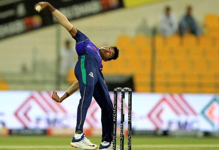 Sri Lanka spinner Kevin Koththigoda’s unusual bowling action takes T10 league by storm